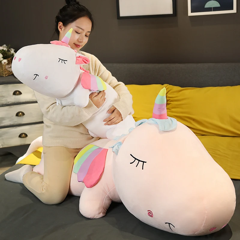Новые пикантные высококачественные большие игрушки в виде единорога мягкие