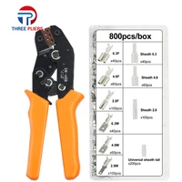 sn 48b wire crimping plier 0 5 2 5mm2 20 13awg precision jaw with tab 2 8 4 8 6 3mm terminal box car connector wire electrician