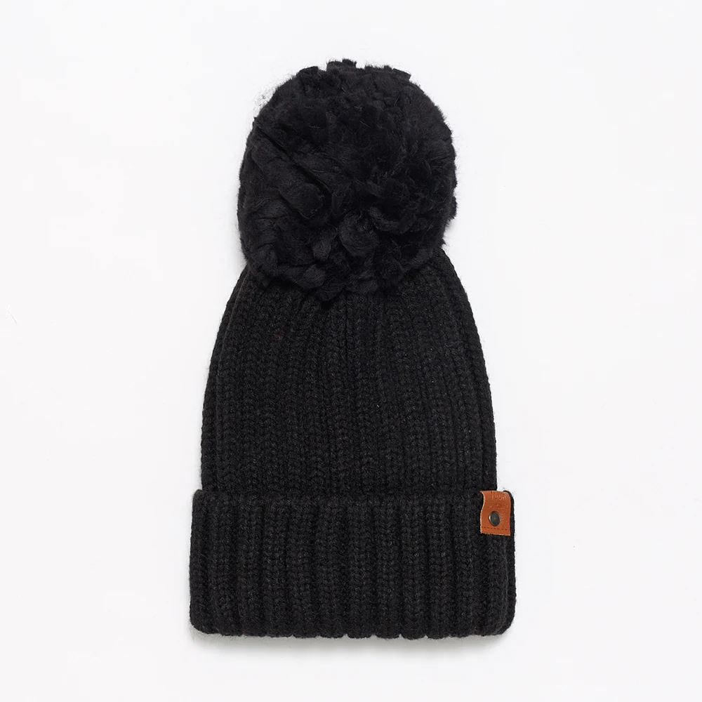 Metersbonwe зимние женские шапки с помпоном женская модная вязаная шапка одноцветная