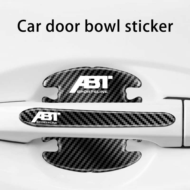 Высококачественная наклейка из углеродного волокна для защиты дверей