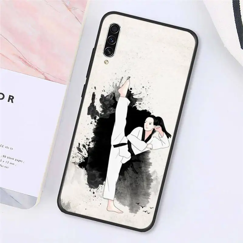 

Kungfu Taekwondo Tai Chi Phone Case For Samsung galaxy A S note 10 7 8 9 20 30 31 40 50 51 70 71 21 s ultra plus
