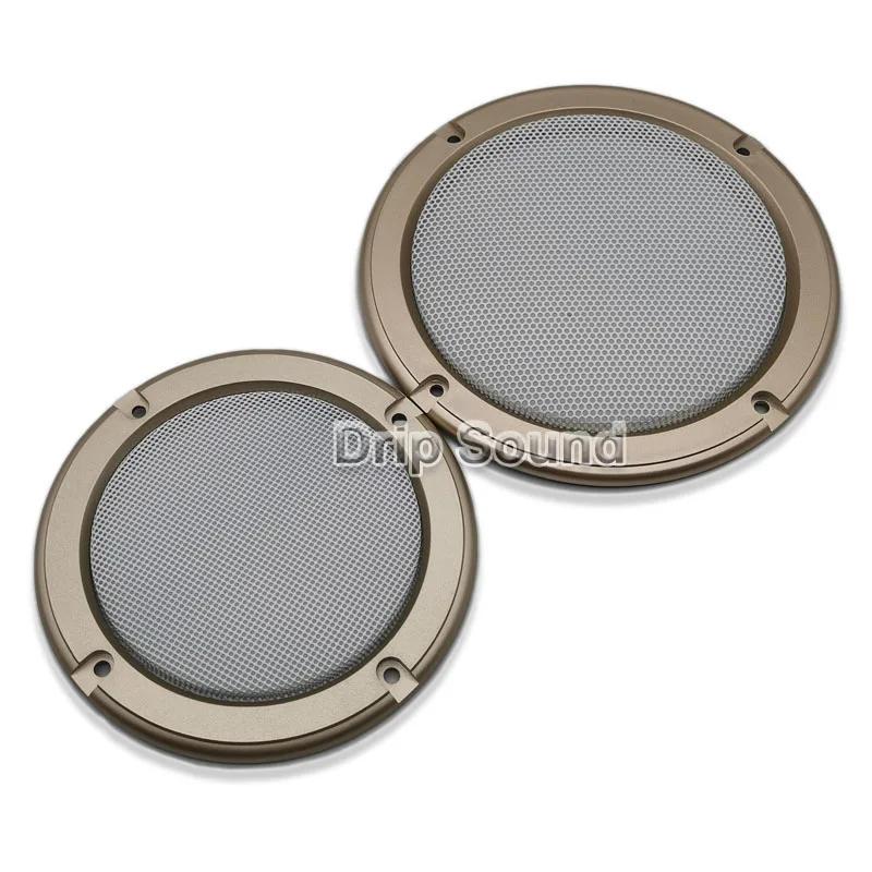 Сетчатая Крышка для автомобильного аудио динамика декоративная круглая
