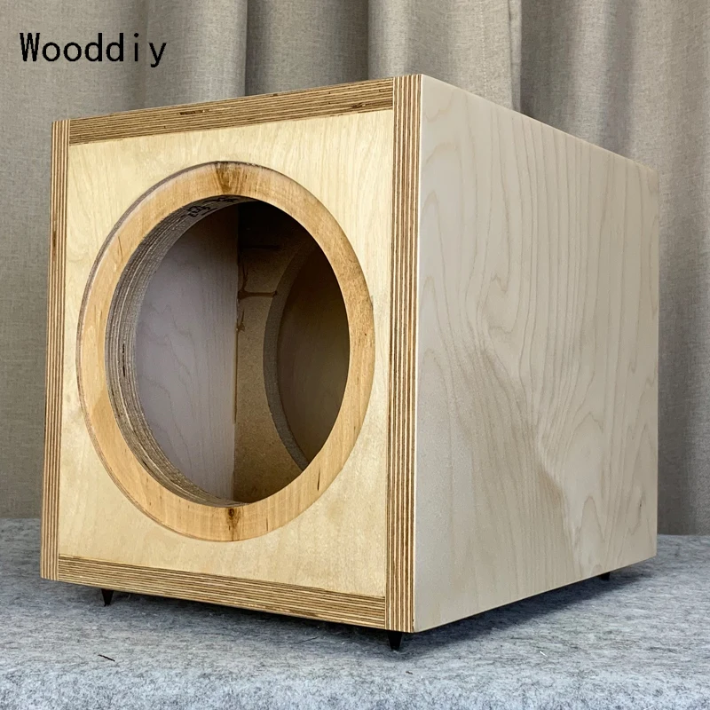 Wooddiy Заказная 8/10/12 дюймов НЧ пустой Динамик коробка Березовая фанера дерева