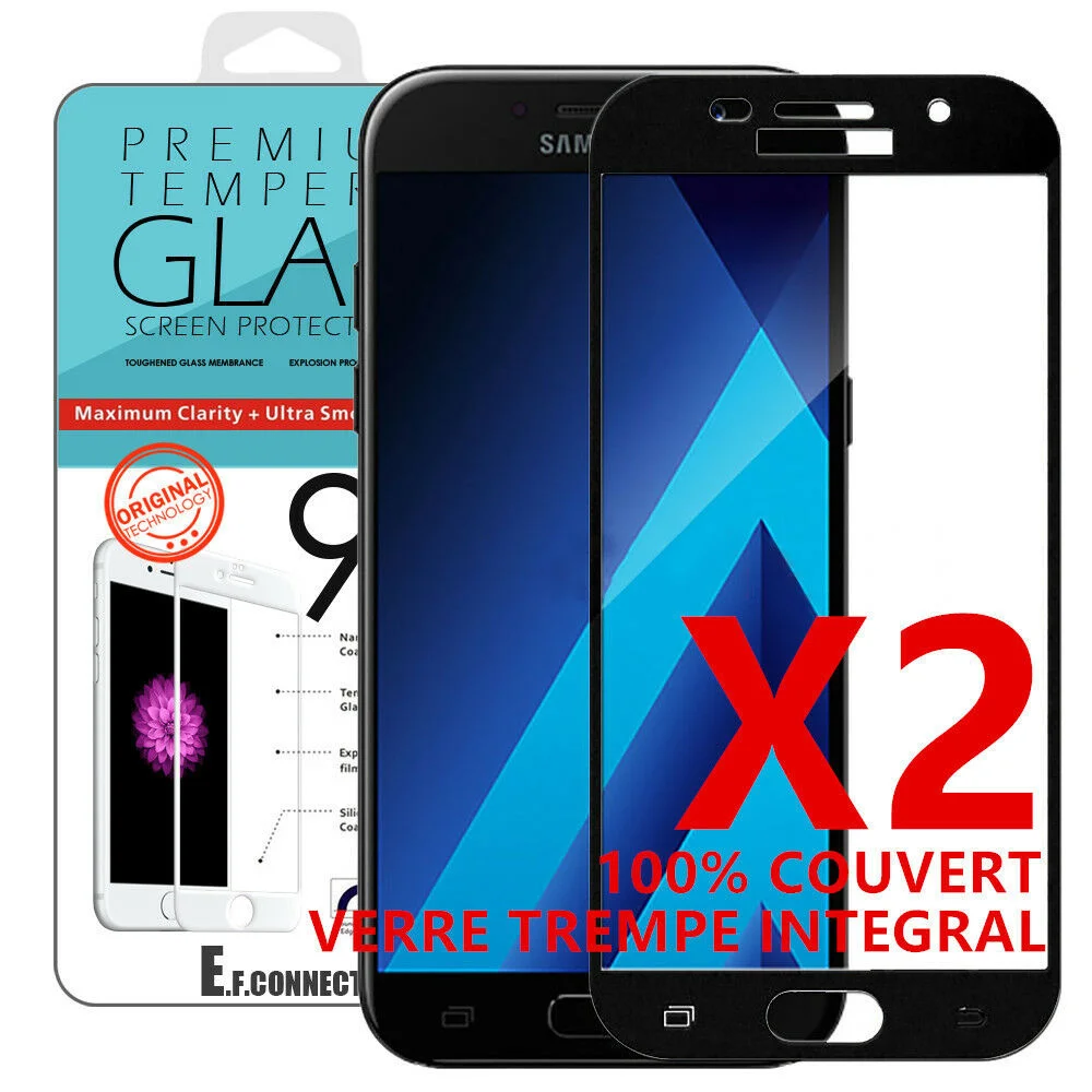 

For Samsung Galaxy A5/A3 / VITRE VERRE TREMPE Film protection cran Full