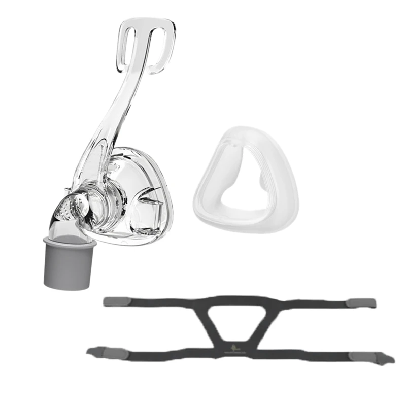Решить храп маска назальная маска BMC-NM4 CPAP маска с головным убором для CPAP Авто CPAP сна Храп апноэ Здоровье и красота