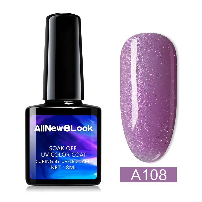 108 Allnewelook гель для ногтей Гибридный лак Гель-лак замачиваемый Полупостоянный Гибридный лак для ногтей художественный Гель-лак для ногтей - Цвет: 108