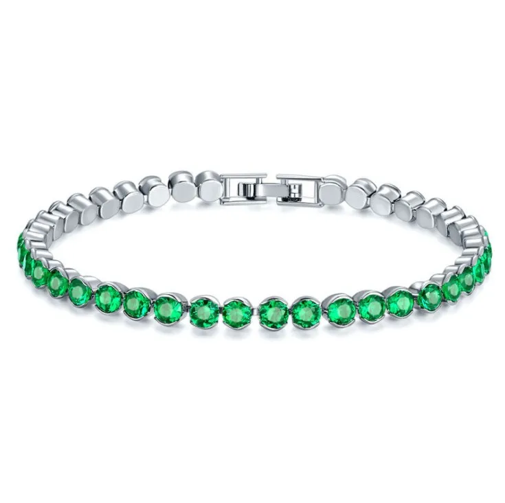 2021 Роскошные модные ювелирные изделия 8 цветов Круглый браслет женский с