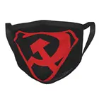 Многоразовая маска для лица CCCP, СССР, Сталин, красный, Коммунистическая, советская, русская армия, подарок на день рождения, противотуманная маска защитный респиратор