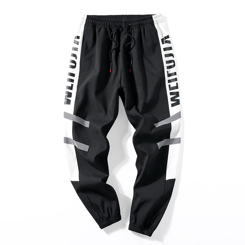 

Mens Joggers Casual Pants Fitness Men Sportswear Tracksuit Bottoms Skinny Sweatpants Trousers Black Gyms Jogger Track Pants