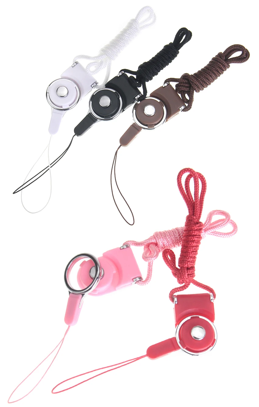 

Fabric Neck Lanyard Detachable Neck Straps For Huawei android phone Chain Strap for keys ID Card 100pcs