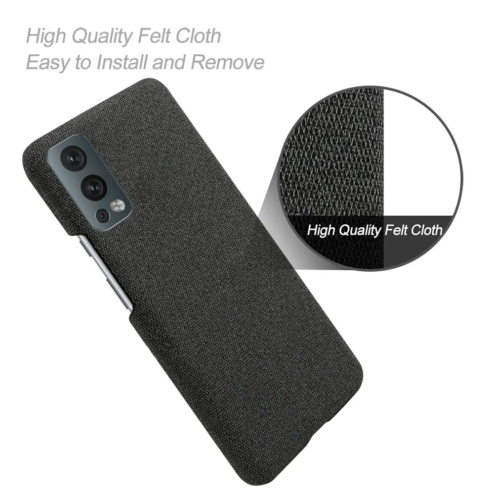luxury fabric antiskid phone cover for oneplus nord 2 case for oneplus nord ce n200 n10 5g n100 funda one plue nord 2 9 8 7 pro free global shipping