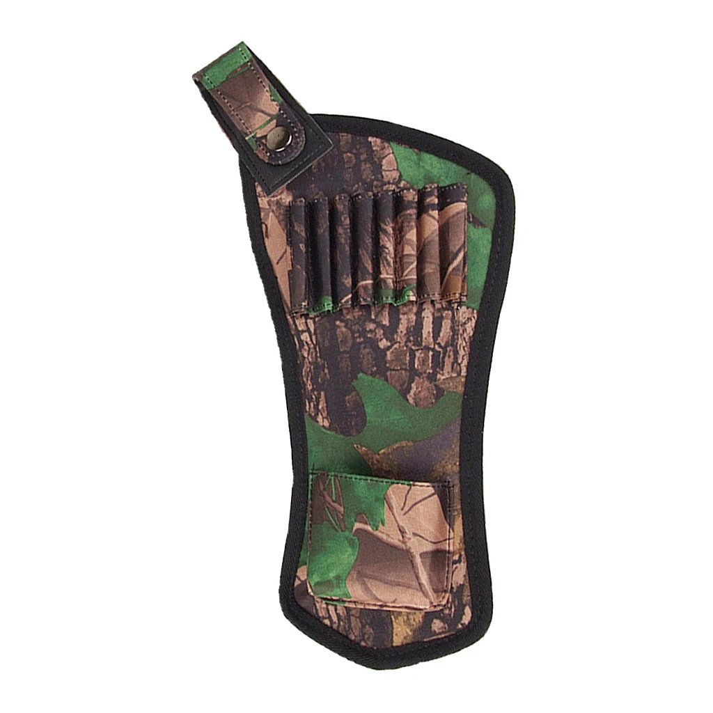 

Archery Hip Quiver Arrow Holder with Belt Clip Kids Adults Training Practice Bolts Carrying Pouch Accessories