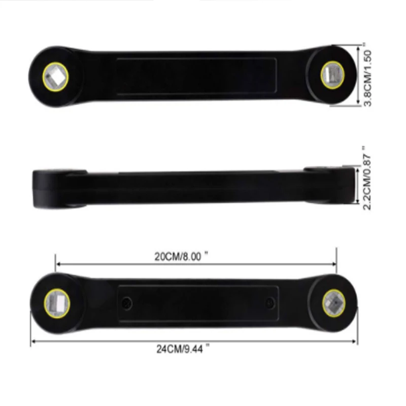 

Universal Telescopic Wrench Car DIY 3/8" Tool for Car Auto Replacement Parts Household Tool Parts Hand Tool Parts Accessories