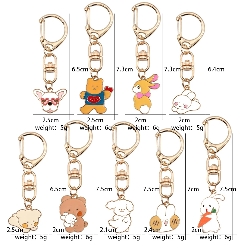 

2020 Latest Cute Female Necklace Alloy Material Animal Cat Rabbit Pendant Fashion Temperament Girl Birthday Jewelry Gift Hot