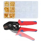 ZK30 Прямая поставка 48B обжимные плоскогубцы 0,25-1, 5 мм2 23-16AWG с язычком 2,8 4,8 6,3 мм коробка для клемм автомобильный коннектор провод инструменты электрика