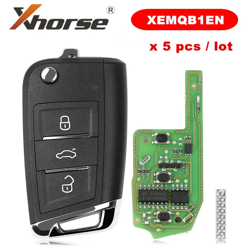 Супер пульт дистанционного управления XHORSE XEMQB1EN для VW MQB 3 кнопки встроенный супер