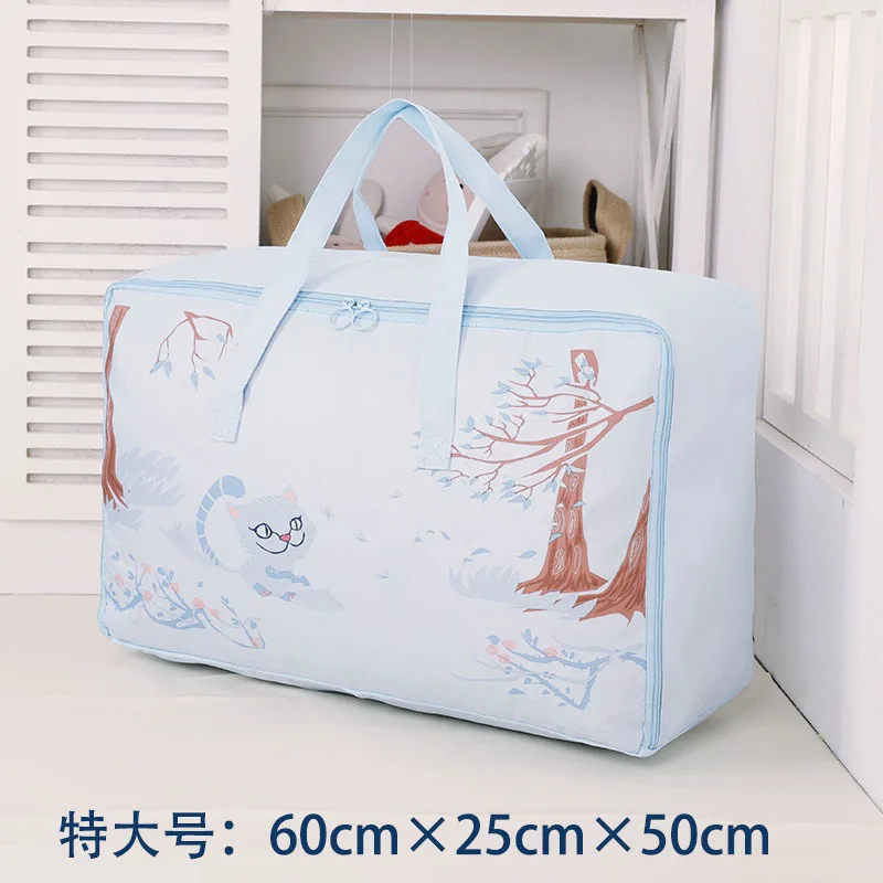 

Oxford Large Clothing Organizer Storage Bags for Comforters and Blankets Clothes Under Bed Organizer Bag for Closets, Bedrooms