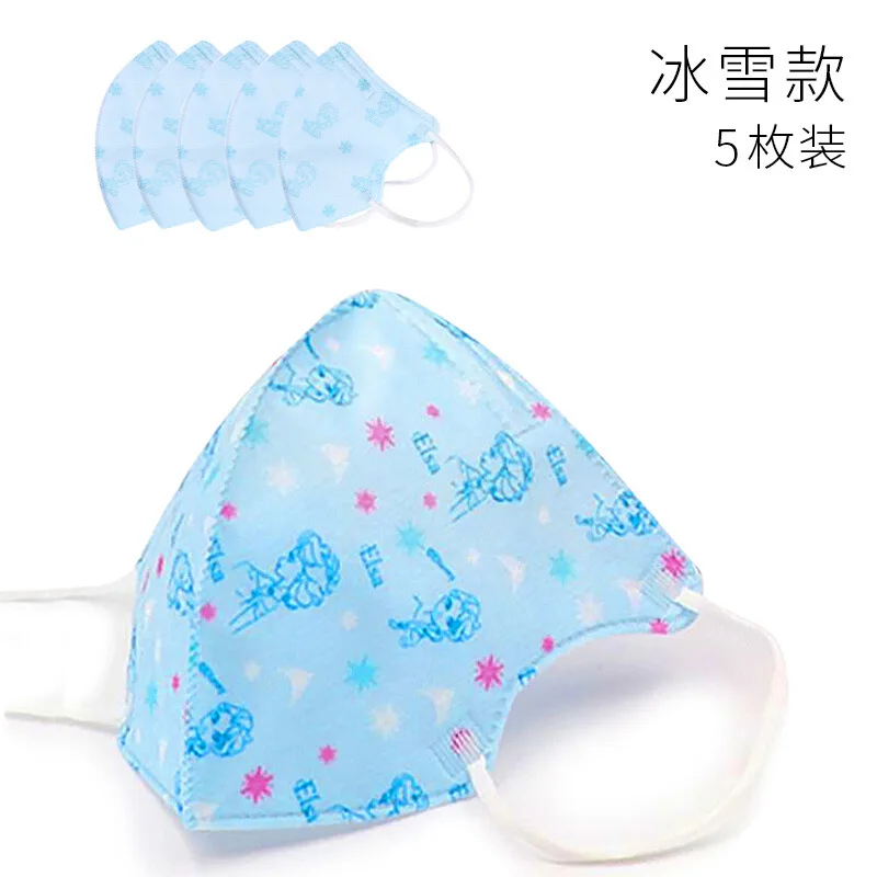 Children's new 1pc masks anti smog baby disposable dustproof cartoon breathable kids infant | Красота и здоровье