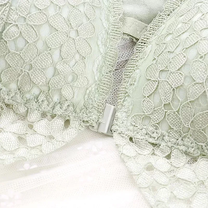 OranriTing женский кружевной бюстгальтер на застежке бесшовный пикантный