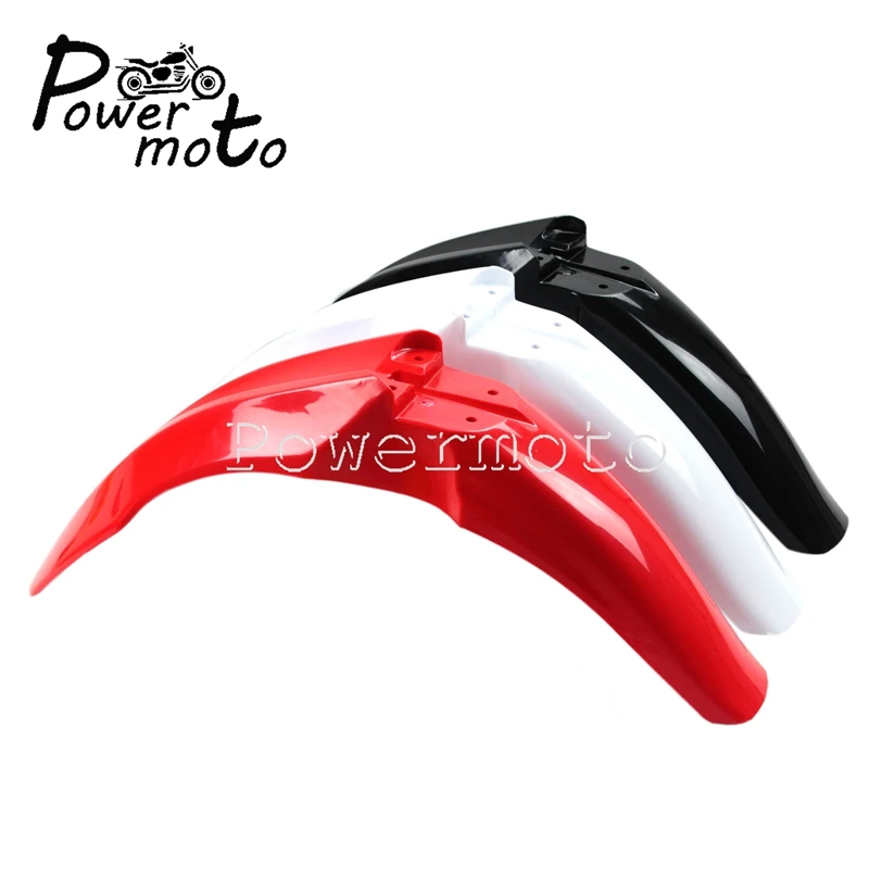 Для Honda CRF250R 10-13 CRF450R 09-12 гоночный внедорожный передний крыло PP брызговик и передний номерной знак табличка CRF 250