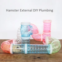 diy hamster tunnel plastic lapin toys guinea maze pig rats tube rodent cage stuff pet small animals accessories pipeline acrylic