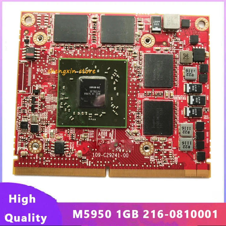 Видеокарта HD6770M HD 6770M M5950 216 0810001 1GB VGA для ноутбука DeLL M4600 M6700|Платы расширения| |