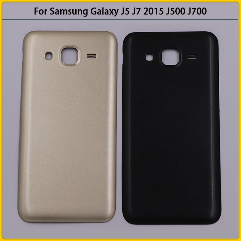 10 шт в упаковке новая J500 корпус чехол для Samsung Galaxy J5 J7 2015 J700 J500F J500H Пластиковая Крышка батарейного отсека