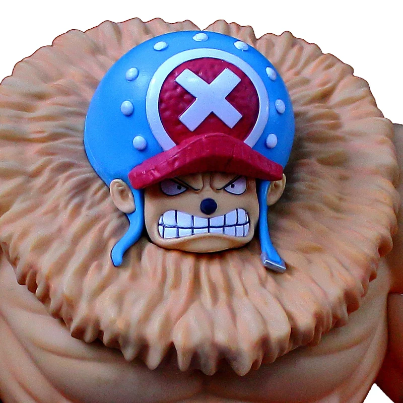 Kaufen One Piece Anime Abbildung Aktion GK Tony Tony Chopper Figma Übergroßen 39cm ABS Modell Schlacht Statue Desktop Sammlung Geschenk Kid Spielzeug