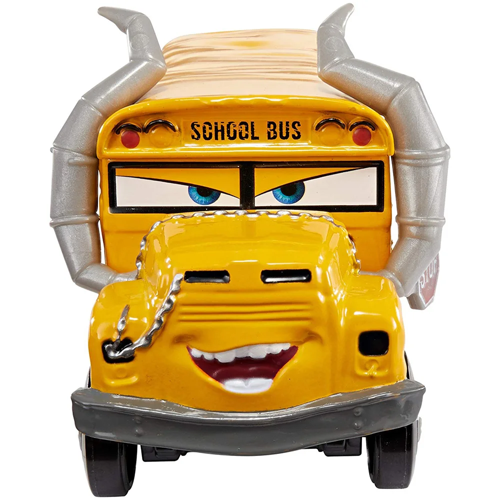 

2020 New Automobile Story 3 Die-cast Toy Ngau Tau School Bus Crazy Maxmais Car Children Fritter Metal Alloy Model Car Toy Gift