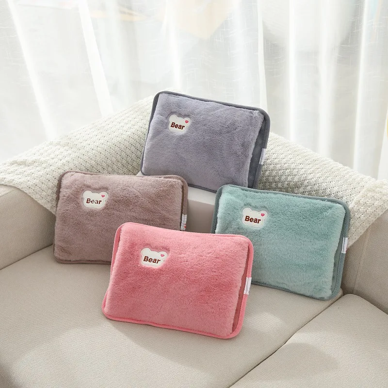 Грелка для горячей воды с электрическим зарядным устройством мягкая грелка рук