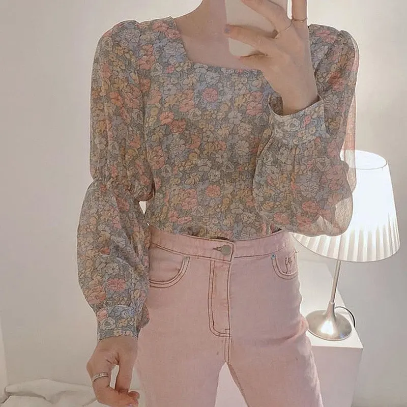 Модные женские блузки 2019 вышивка Плюс Размер Женская блузка рубашка V воротник