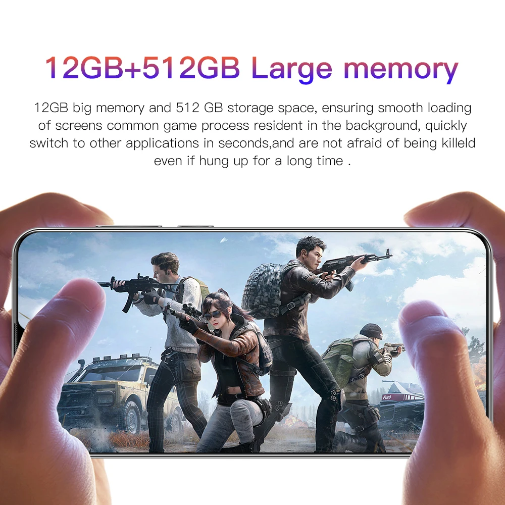 

P50 Pro 1440*3200 Andriod 10 Smartphone6.7 Polegada Mtk6889 Bandas 8G + 256G 6800 Face Id Duplo Sim 24 + 48