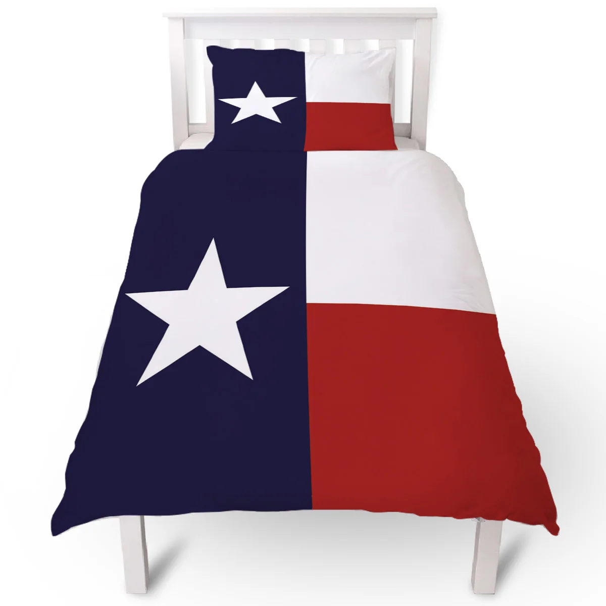 Флаг штата Техас Красный Белый Синий пододеяльник наволочка набор постельного