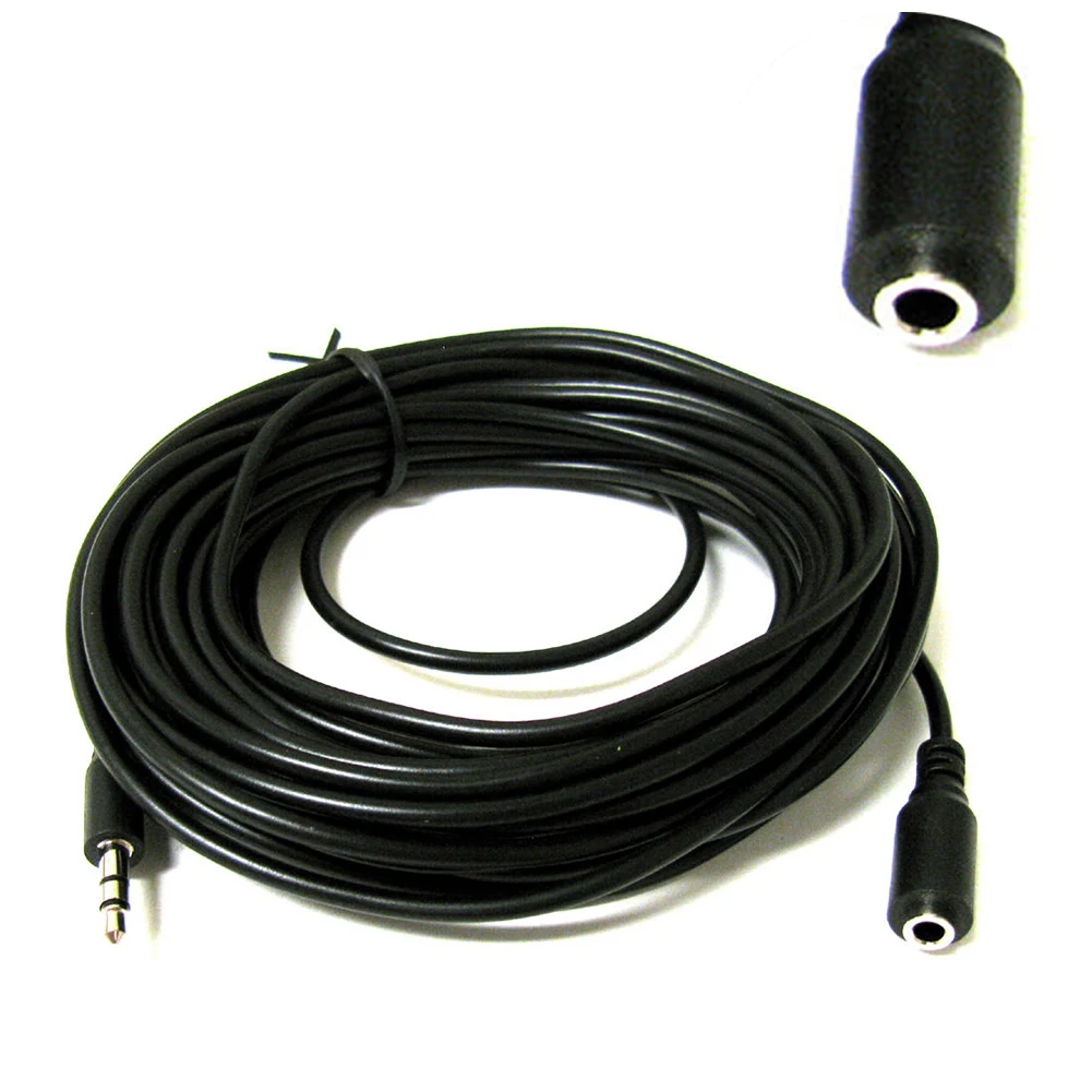 Профессиональный удлинитель для наушников 5 м 3 мм | Электроника