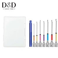 9pcsset embroidery stitching punch needle handmade stainless steel punch needle sets sewing kits diy sewing tools