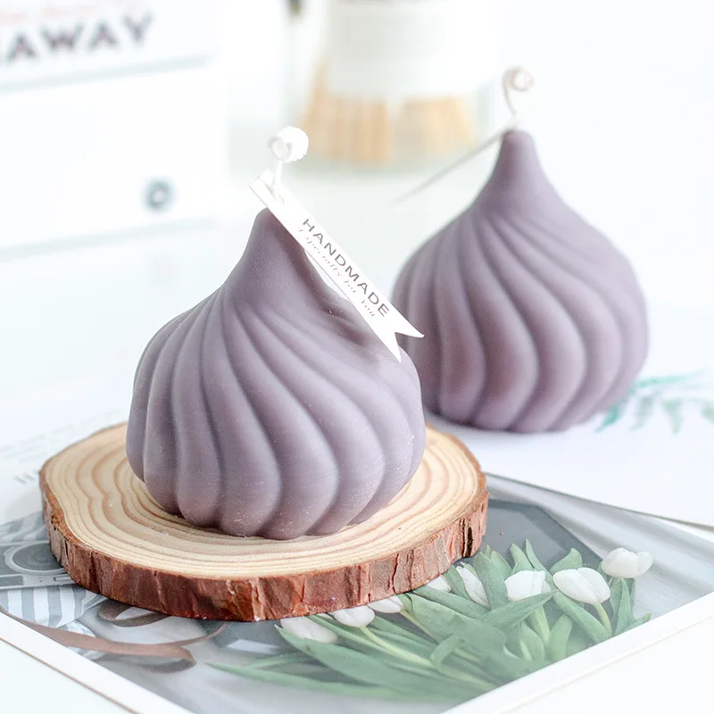 

Aromatherapy Candle silicone Mold Fragrance Onion Head Candle Mold European Holiday Gift Decoration Candlestick Making Mold