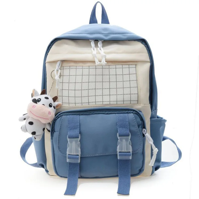 

Children's School Bag Kindergarten 3-6 Years Old Female Baby Boy Tide Canvas Lightweight and Cute Plush Backpack Wholesale