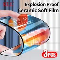 1 3pcs ceramic soft film for xiaomi redmi note 10 9 8 7 9s 10 11 pro max screen protector redmi 10 prime 8a 9i 9a 8t 9t film