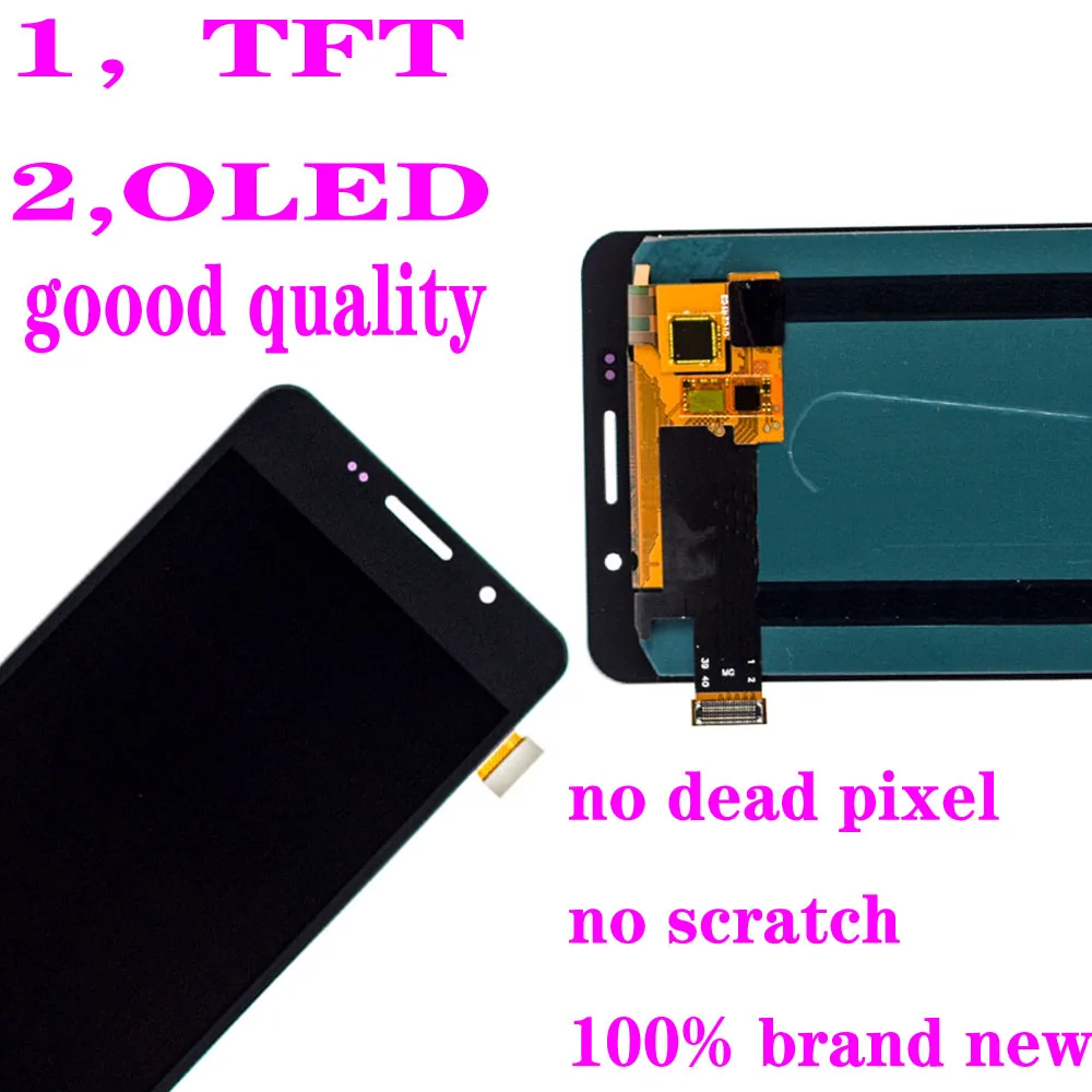 For SAMSUNG Galaxy A5 A510 SM-A510FD A510F A510M LCD Display and Touch Screen Digitizer Assembly Replacement Parts