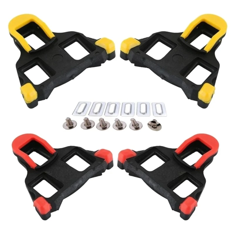 Дорожный велосипед клеат набор самоблокирующиеся пластины поплавок шипы для