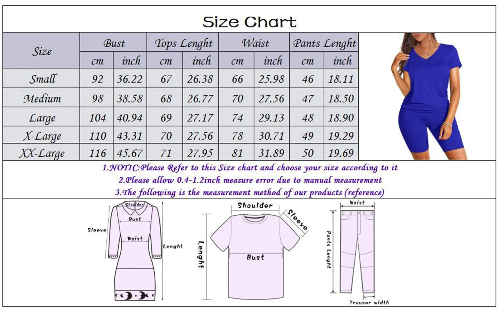 

Two Piece Set Women Fashion 2021 Ladies Outfits Short Sleeve V Neck Biker Shorts Set Cycling Suit Female Solid Pant Suits