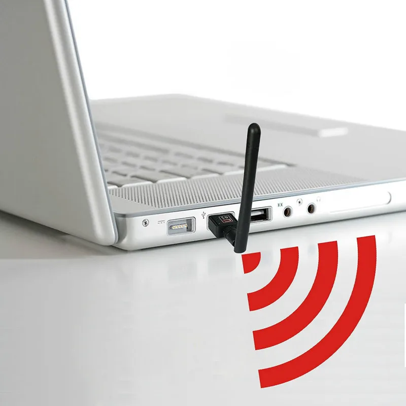 Мини USB Wifi адаптер 150 Мбит/с 2 дБ WiFi ключ MT7601 wi fi приемник беспроводная сетевая