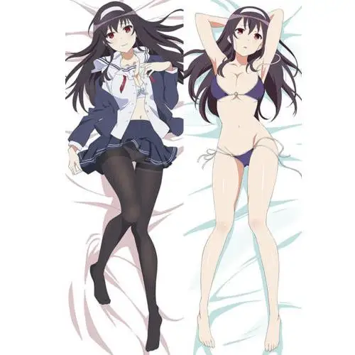 Новый аниме Saenai Heroine no Sodatekata Utaha Kasumigaoka Throw Otaku Dakimakura Подарочное постельное белье