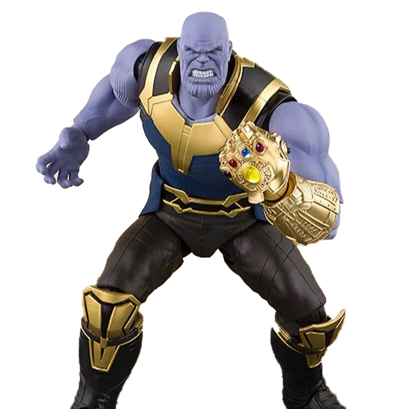 

20CM Original BANDAI Shf S.H.Figuarts Marvel Thanos Avengers Infinity War Action Figure Collectible Model Speelgoed Voor Kinds