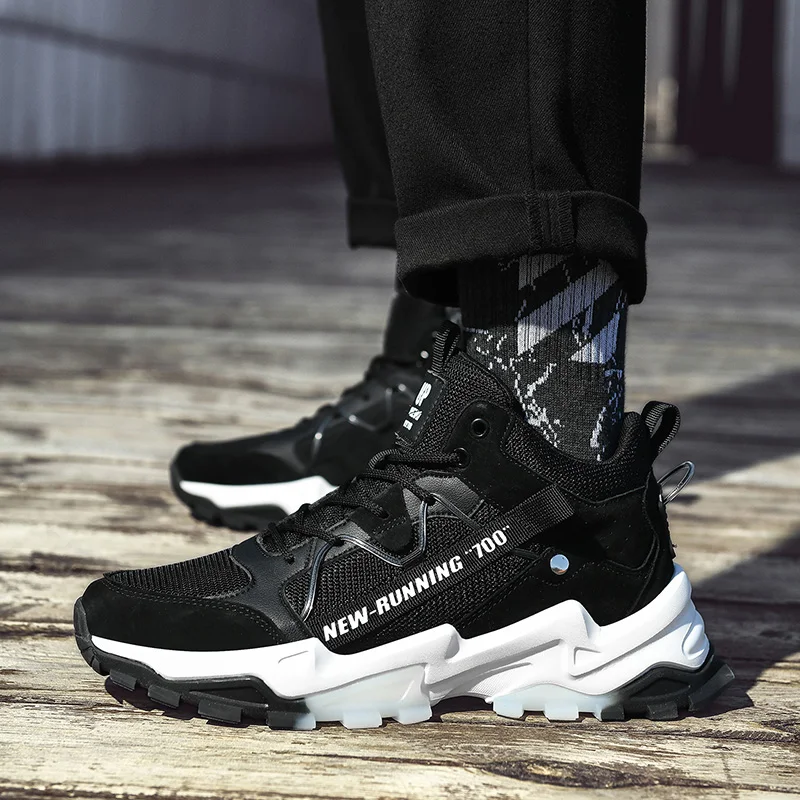 

Spring 2021 Walking Sneakers Men Breathable Mens Sports Trainers Anti-Slippery Gym Shoes Outdoor For Men Brand Man Running Shoes