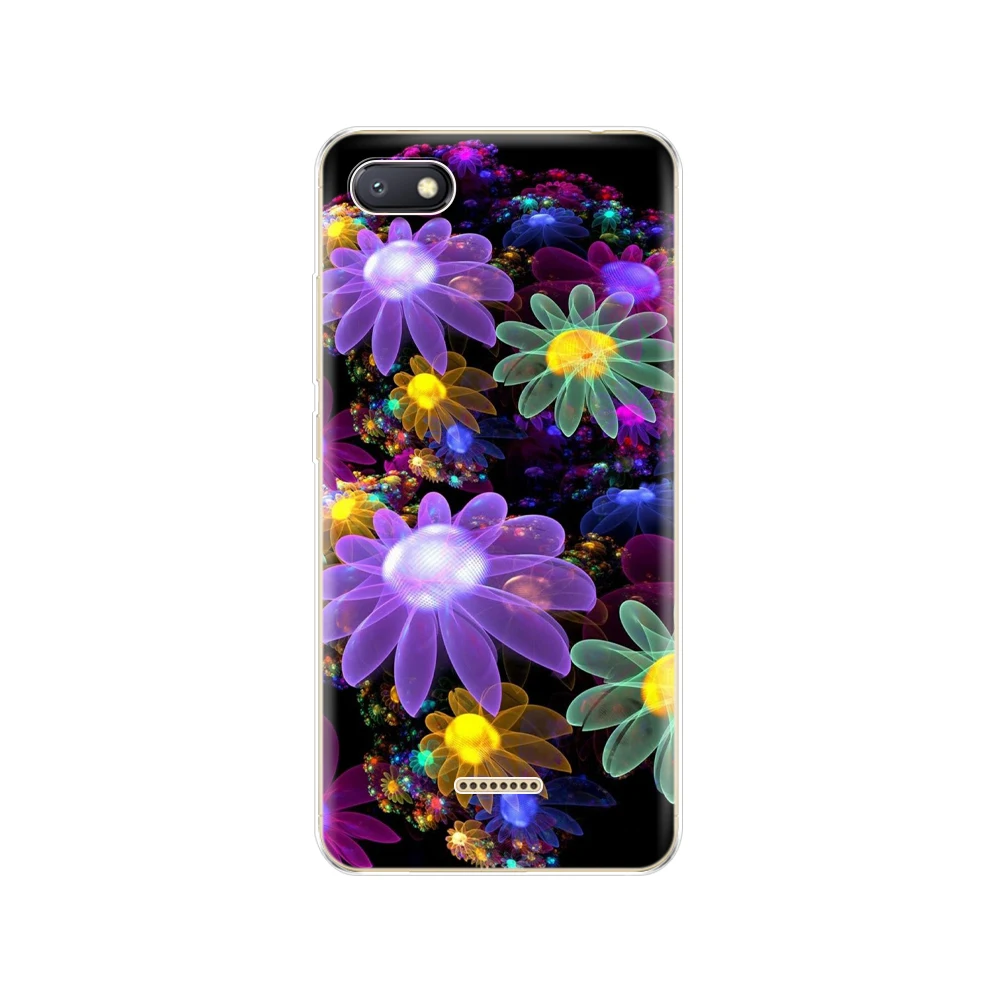 Чехол для xiaomi Redmi 6a чехол с полной защитой мягкая задняя крышка из ТПУ телефона 6 A