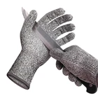 1 пара перчаток с защитой от порезов, перчатки с защитой класса 5, перчатки для резки устриц, мяса, размер MLXL