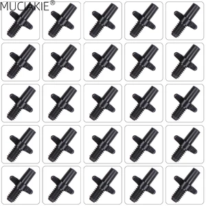 Соединители MUCIAKIE с наружной резьбой, 50 шт., 6 мм, для садового шланга для полива, соединительный пластиковый шланг для капельного орошения, фитинги с зазубринами