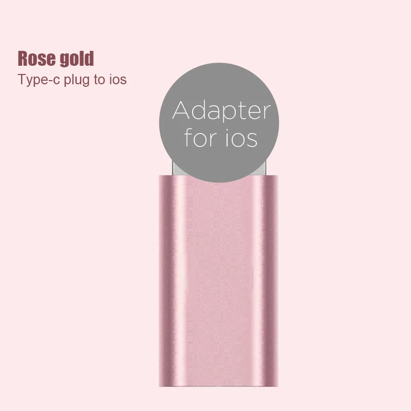Адаптер для iphone адаптер Type C 8 pin на Usb c сплиттер IPhone Huawei P20 Pro Samsung зарядный