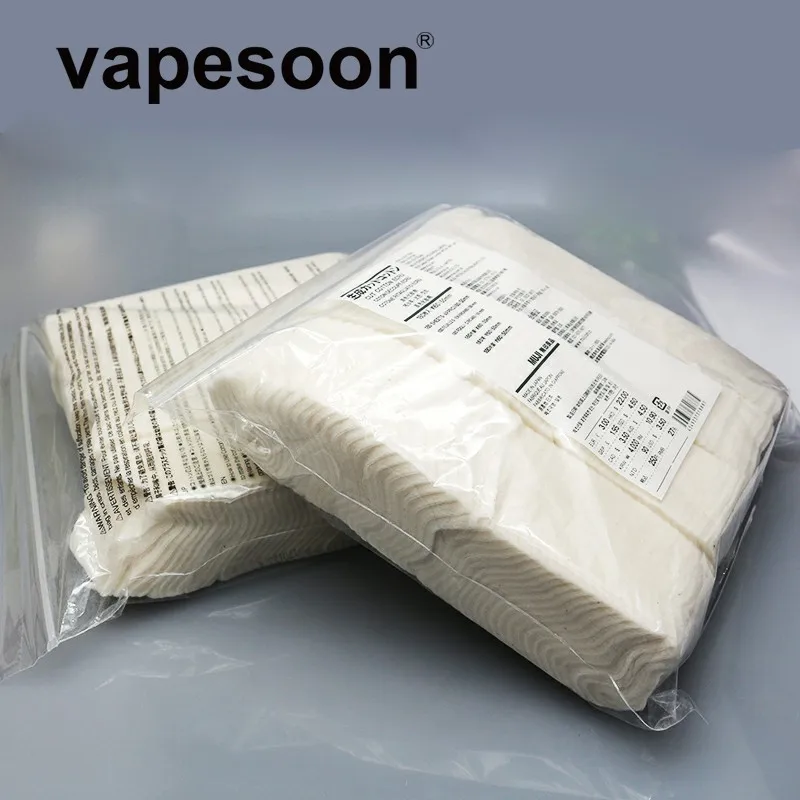 

180pcs/pack Organic Japanese Cotton fit for e-Cigarette DIY RDA & RBA Atomizer Vape Vaporizer Heat Wire Organic cotton
